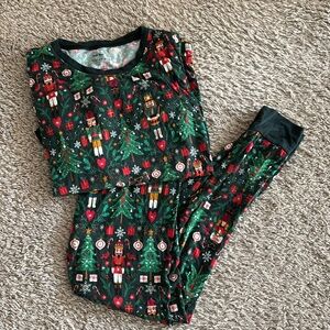 Little Sleepies LS Night at the Nutcracker Two Piece Set Christmas Pajamas LS